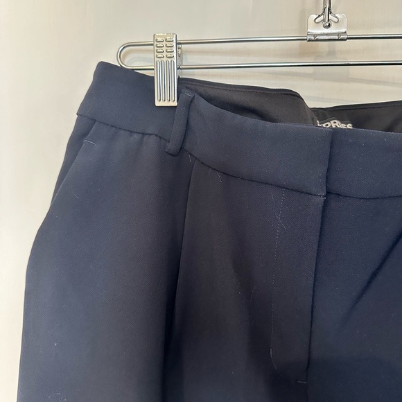 Express wide leg cropped trousers size 6 navy - Picture 2 of 11